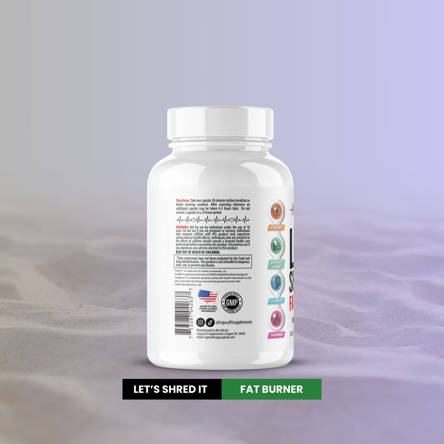 LET’S SHRED IT FAT BURNER